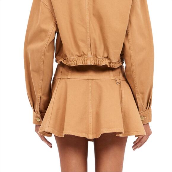 NEW ULLA JOHNSON women's the vera skirt in tangier wash - Picture 3 of 5